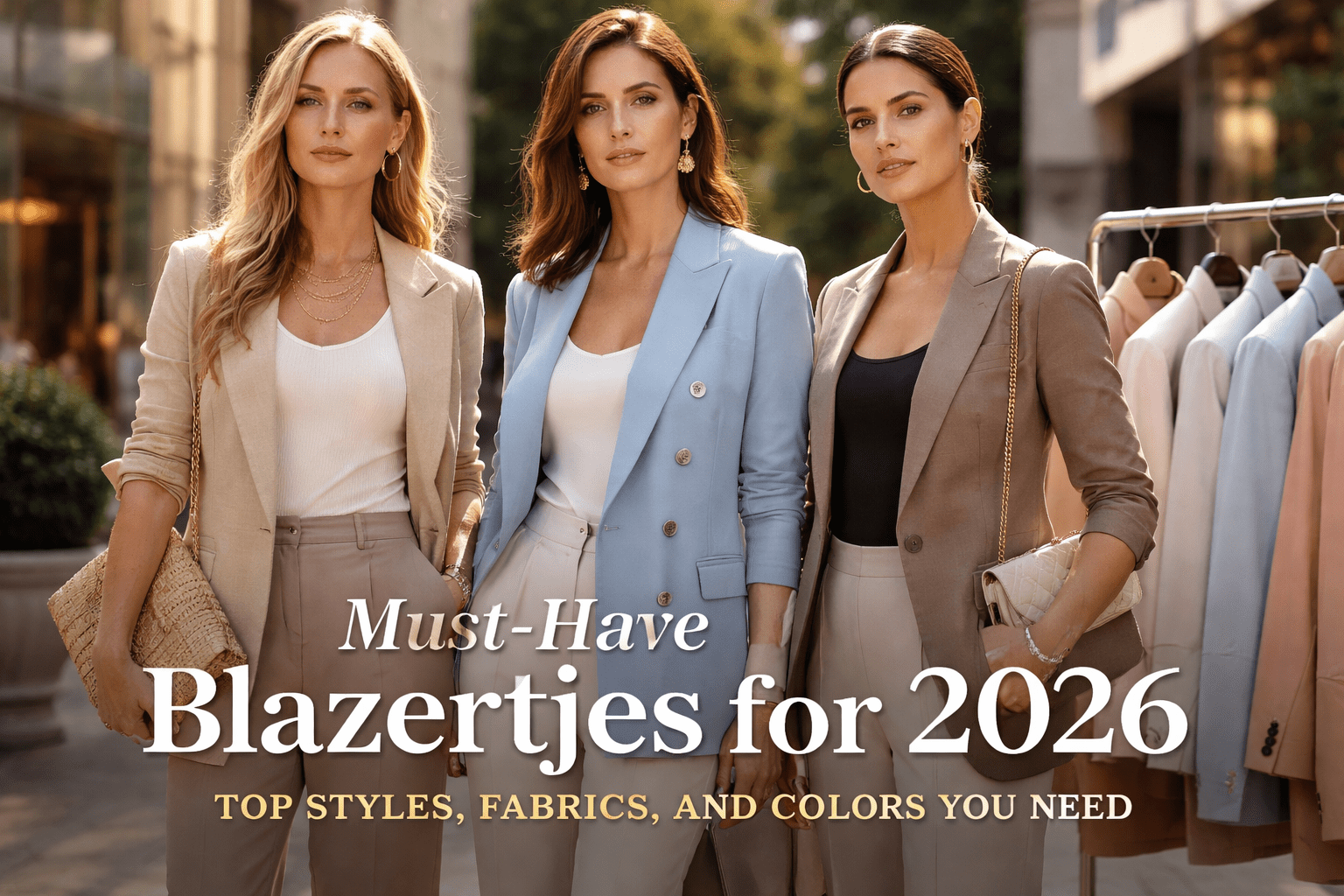Must-Have Blazertjes for 2026: Top Styles, Fabrics, and Colors You Need